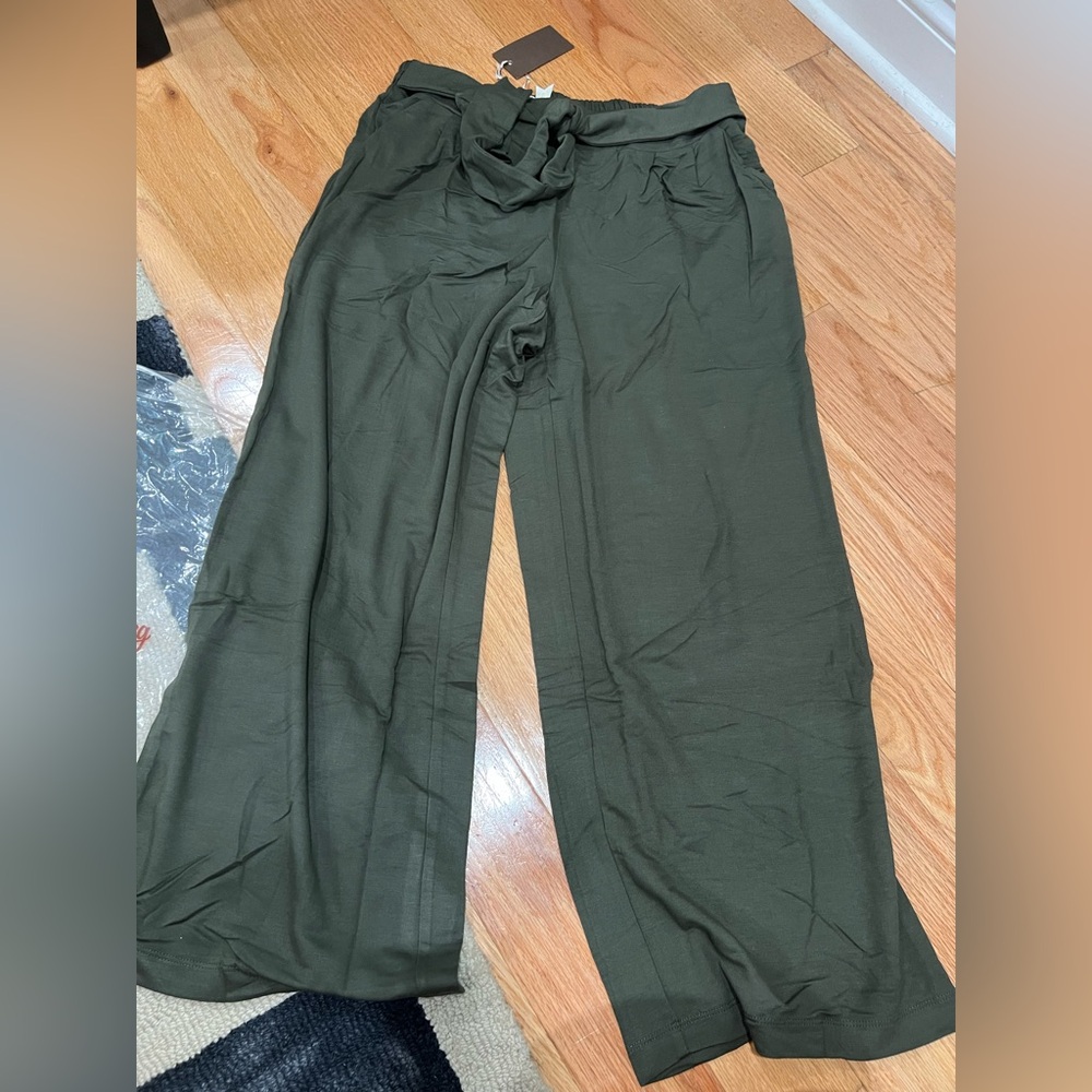 Matilda Jane Forest Green Wide Leg Pants